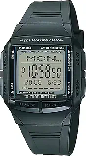 [カシオ] CASIO データバンク DATA BANK テレメモ30 デジタル 腕時計 DB-36-1AV メンズ ブラック 海外モデル [並行輸入品]