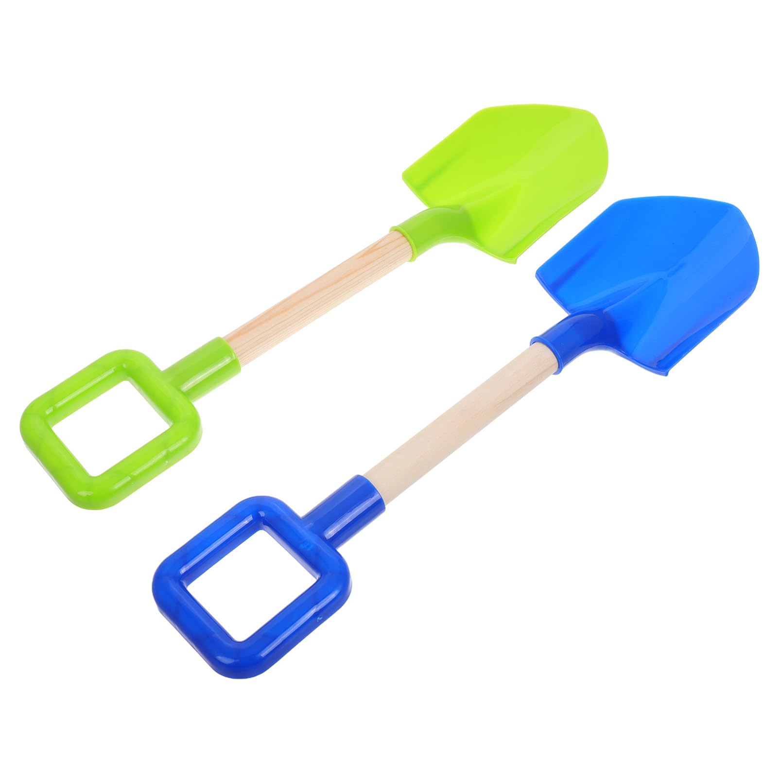 Garneck 2Pcs Outdoor Beach Shovel Lightweight Handle Snow and Tools for Sandbox Play and