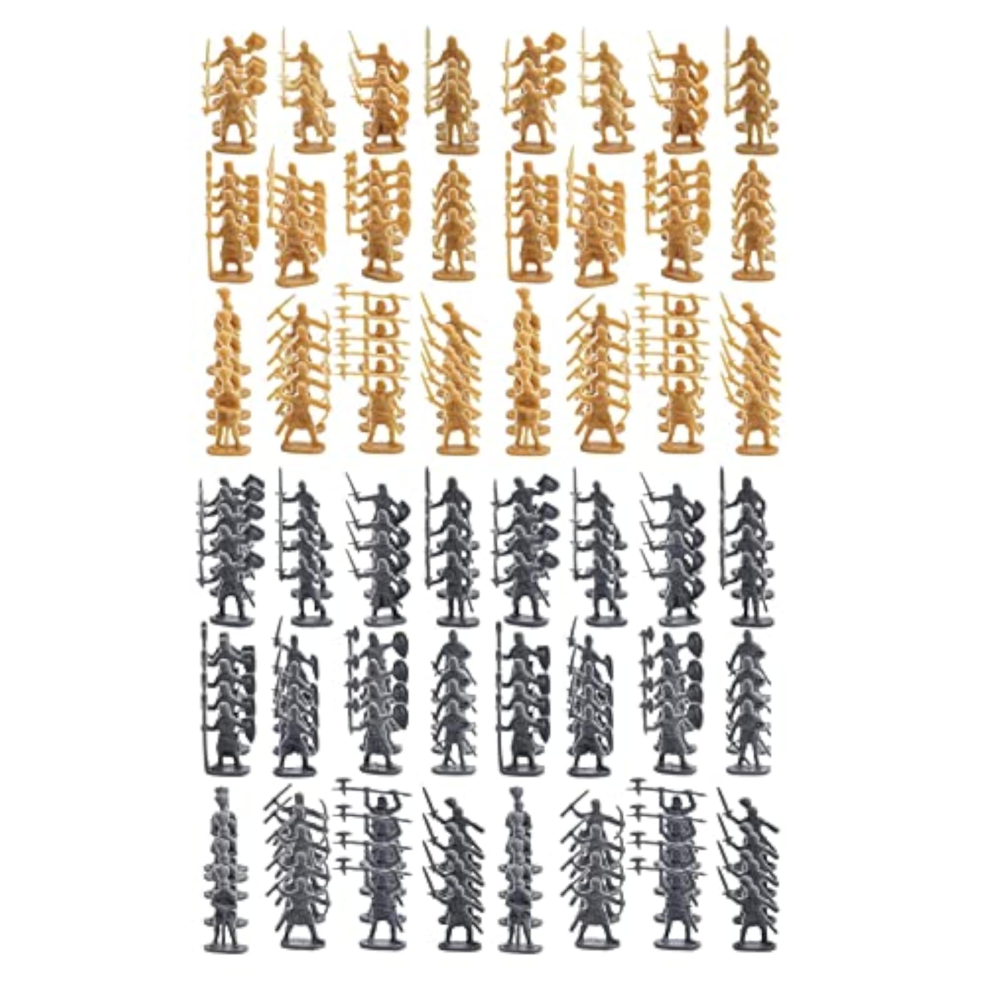 200 Pieces Soldier Figures Collectible for Project Layout