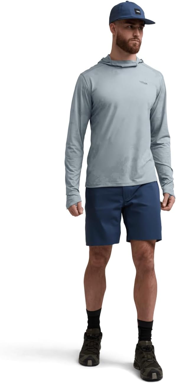 SITKA Radiant Sun Hoodie – Lightweight UPF 50+ Sun Protection Hoodie with Sweat-Wicking, Quick-Dry Fabric, Odor Control & Thumbholes – Perfect for Outdoor Activities, M - Image 3