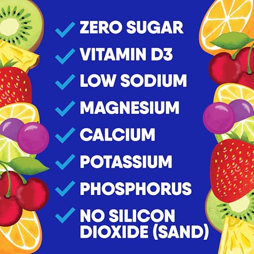 Image of GoHydrate Low Sodium Electrolytes Powder Packets Sugar Free - Instant Hydration Daily Drink Mix - Zero Sugar Water Flavor Packet Singles with Vitamin D - (Variety Pack, 30 Packs)