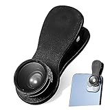 OSALADI Weitwinkel Makro Für Smartphones Telefonobjektivadapter Mit Beschichtung Für Handys Tablets Kompakt Tragbar Für Atemberaubende