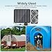 Qanskm Solar Fan, 30W Solar Powered Fan, Greenhouse Solar Fan. Suitable for Small Chicken coops, pet Houses, and Solar ventilationFan, IPX7 Waterproof Solar Panel Fan Kit, YTH-60