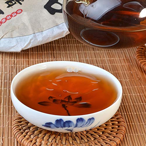 357g Clásico Premium Cocido Pu-erh Genuino Yunnan Puer Pastel de té para la colección - Imagen 7