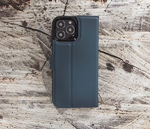 Venoult Admiral Blue Wallet Case For Iphone 14 Pro Max/14 Pro/14 Plus/14 And 13 Pro Max 12 Pro Max/12 Pro/12 Mini - Magnetic, Shock Absorption, Wireless Charge (Iphone 14, Admiral Blue) #TOP7