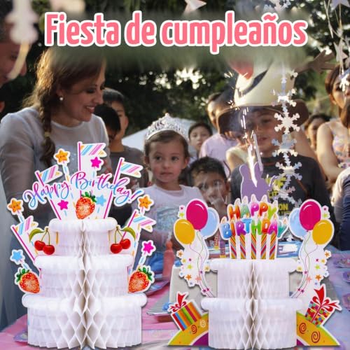 Miniatura 7 de Centros De Mesa Panal, 2 Piezas Decoración De Mesa De Panal, Cumpleaños Mesa De Panal, Centros De Mesa Decoracion Fiesta, Para Fiesta Cumpleaños Decoraciones