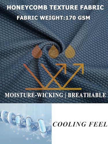 Mens Cationic Moisture Wicking T-Shirts for Outdoor Sports Workout Hiking Camping Running Pickleball Tennis4