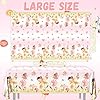 Fairy Party Tablecloths 3-Pack - Garden Fairy Birthday Decor, Elf Theme Baby Shower Table Covers