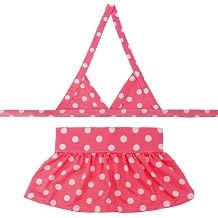 Dog Bikini Swimsuit Doggie Bathing Dress Puppy Beach Clothes for Puppy KittenPink,Small