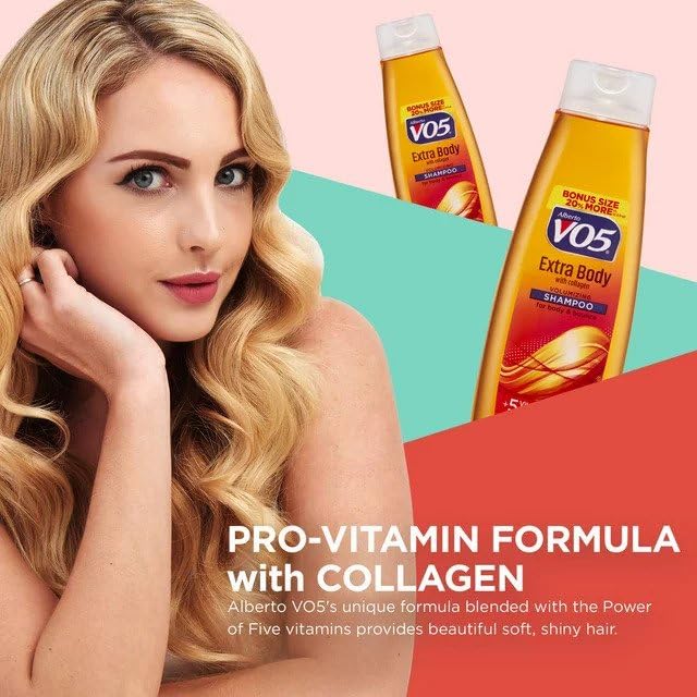 Amazon | VO5 エクストラボディシャンプー&コンディショナーセット