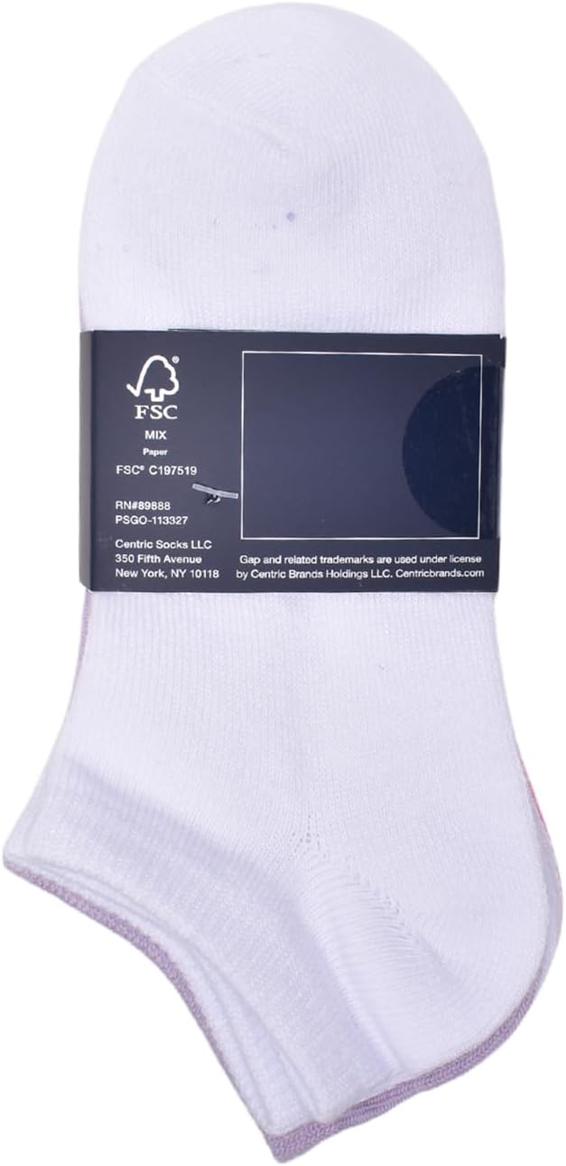 GAP Girls' Low Cut Socks (Multi-Pack) - Image 4