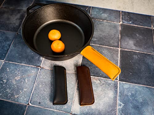 Leather Cast Iron Pan Handle Holder #TOP2