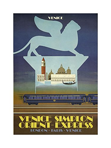 SIMPLON Tunnel Orient Express Venice London Paris UK Framed Art Print & Picture & Mount F12X1435