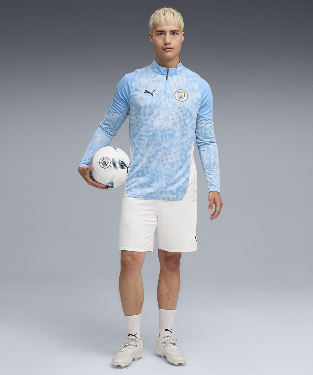 Puma Manchester City FC Herren Training 1/4 Zip Langarm T-Shirt 25/26