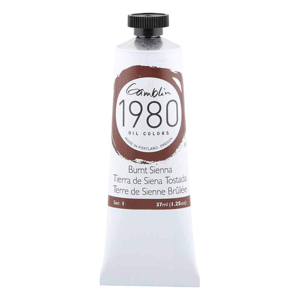 Oil Colour 37ml Burnt Sienna