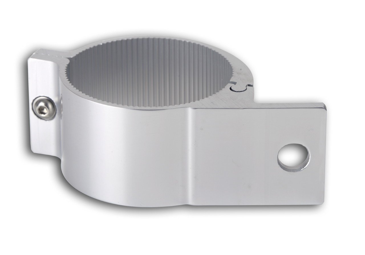 Hansen Styling Parts Universell passende Aluminium-Rohrschelle ø 75 bis 78mm für Lampenbügel, Frontbügel, Überrollbügel etc. 75-78 mm