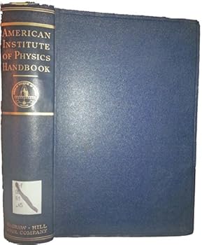 Hardcover American Institute of Physics Handbook Book