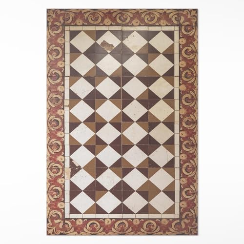 Tapis vinyle résistant à la décoloration 100x150 cm entretien facile - 2