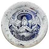 DOOMSDAY DISCS Rot Disc Golf Putter | Rounded Rim with Bead | Premium Quality Plastic for Throwing and Putting (White)