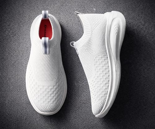 Image of Kraasa Trial Running Shoes with Lightweight Memory Insole | Breathable, Anti-Skid Knit Sneaker, Walking & Gym Shoes