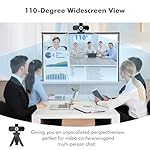 Gohero Full HD 1080P Video Webcam, Noise Cancellation, Privacy Cover, Wide-Angle Lens, Auto Light Correction, Plug & Play USB Webcam for Laptop, Desktop, PC, Mac, Zoom, Skype Classic Series - Image 3