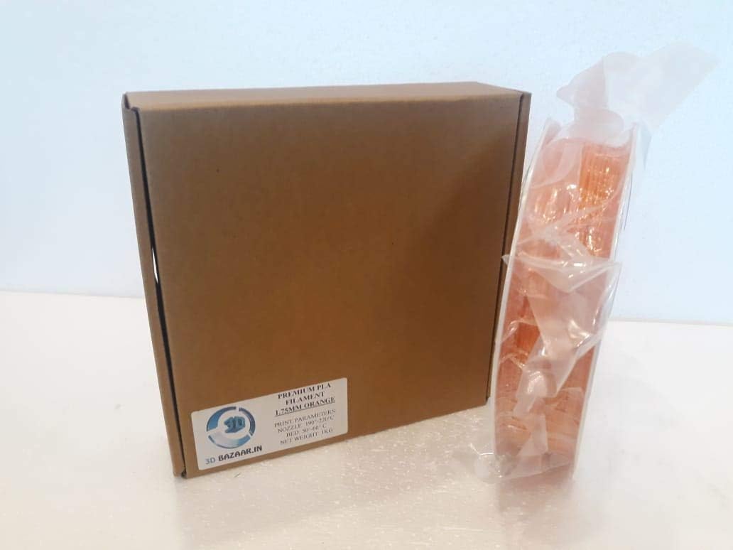 PLA 3D Filament 1.75 mm 1 kg Orange