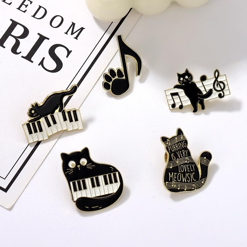 Image of Cute Cartoon Brooch Pins Enamel Brooches Lapel Pins Badge for Women Girls Children for Clothing Bag Decor