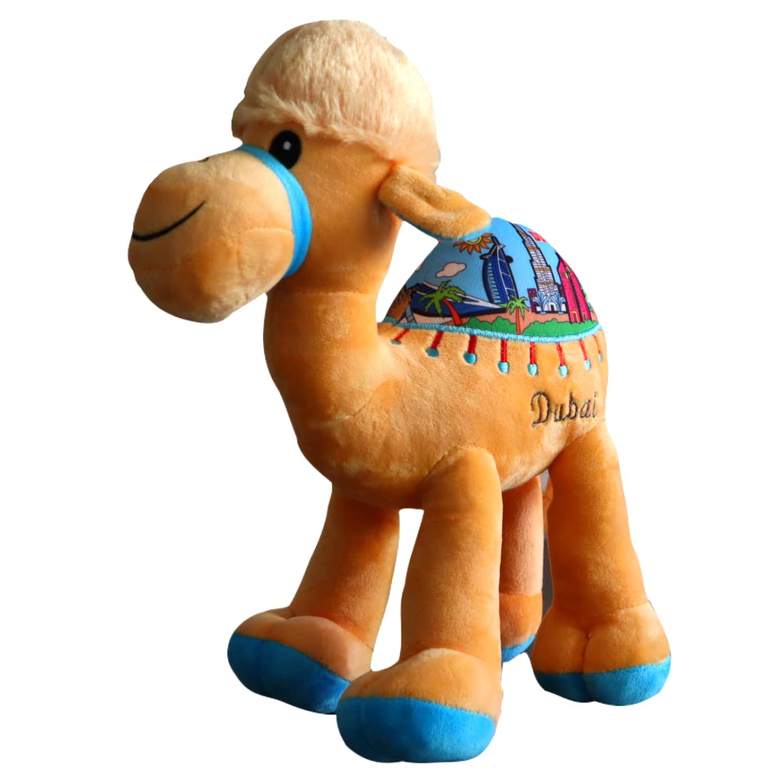 Soft Plush Teddy Bear Stuffed Animals | Cute Cuddly Look Unique Design | Lovely Souvenir for Kids Girlfriend Boyfriend | Birthday Christmas Valentine Party Return Gift (Camel 34cm)