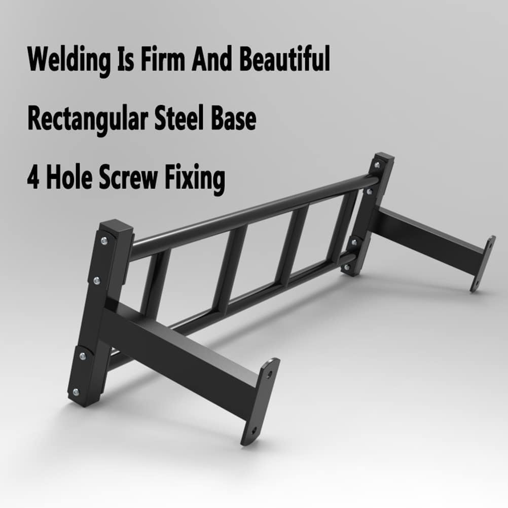 Wall-Mounted Pull Up Bar, Chin Up Bar, Safe and Stable Horizontal Bar Climbing Frame, Suitable for Muscle Strength Training in Home Gym, Load 300KG