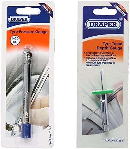 Ring RTG2 Analogue Tyre Pressure Gauge & Depth Gauge