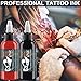 BAODELI Tattoo Ink Set Professional - 14 Colors 1oz (30ml) Vegan-Friendly Pigment Ink Supplies,Tattoo Inks Vegan TI4002-30-14