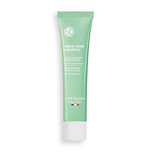 Yves Rocher Sebo Pure Vegetal Hidratante Anti-imperfecciones Cuidado Piel Propensa a Manchas - 1.4 fl oz.  1.5 Fl.Oz.