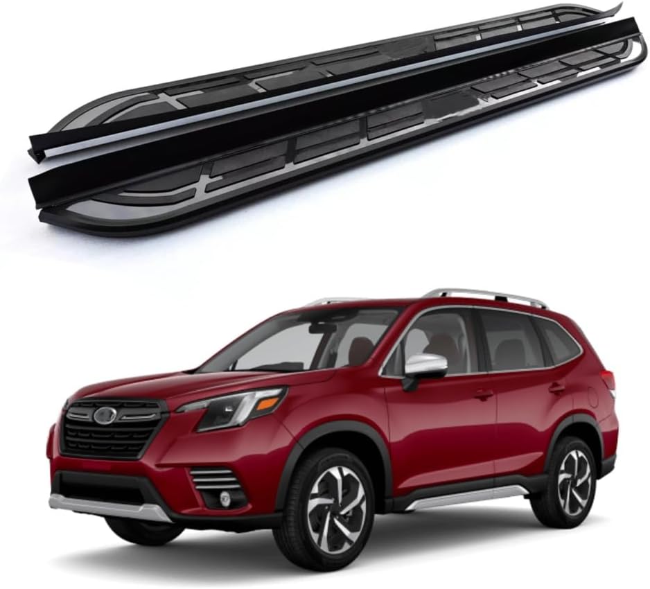 2pcs Running Boards Fits for Subaru Forester SK 2019-2024 Aluminum Side Steps with Brackets