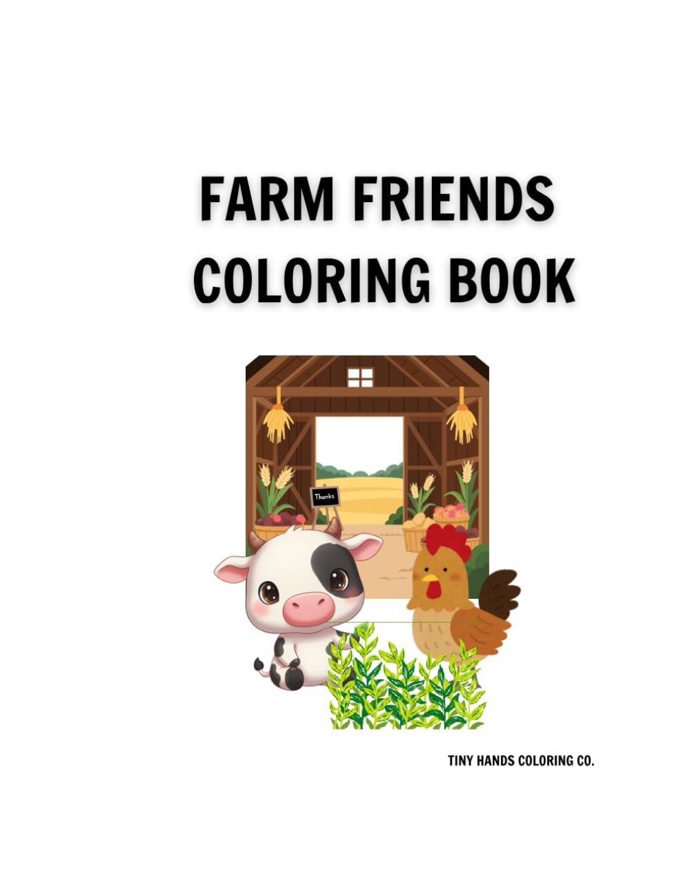 Farm Friends Coloring Book