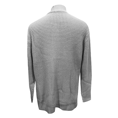Chaqueta de invierno hombre de lana tipo cárdigan elegante y cómodo 4