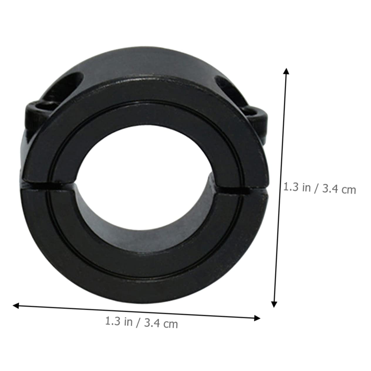 FUNOMOCYA Retaining Ring Screw Shaft Throat Clamp Fixed Ring Optical Shaft Locking Sleeve for Motors Machinery