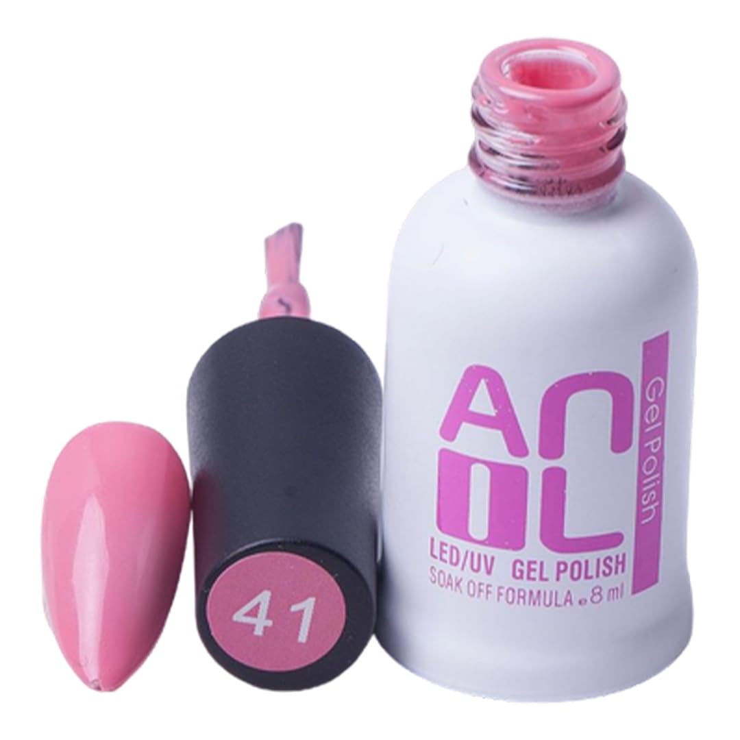 Anil Professional Cosmetics Kalıcı Oje Pembe Renkler 10ml | Dayanıklı Kolay Uygulanan Trend Renkler | Hızlı Kuruma ve Parlaklık (Pembe - 41)