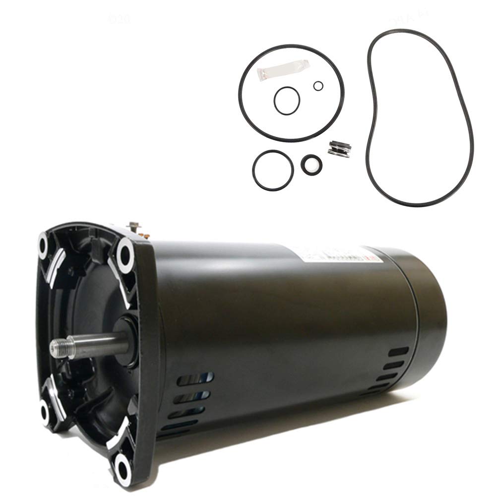 Puri Tech Replacement Motor Kit for Sta-Rite Max-E-Pro P6RA6F-206L 1.5hp, Century USQ1152 Motor with GO-KIT-79