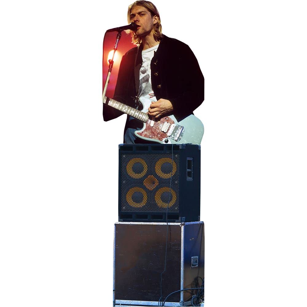 Celebrity Cutouts Life Size Cutout Kurt Cobain (Guitar)