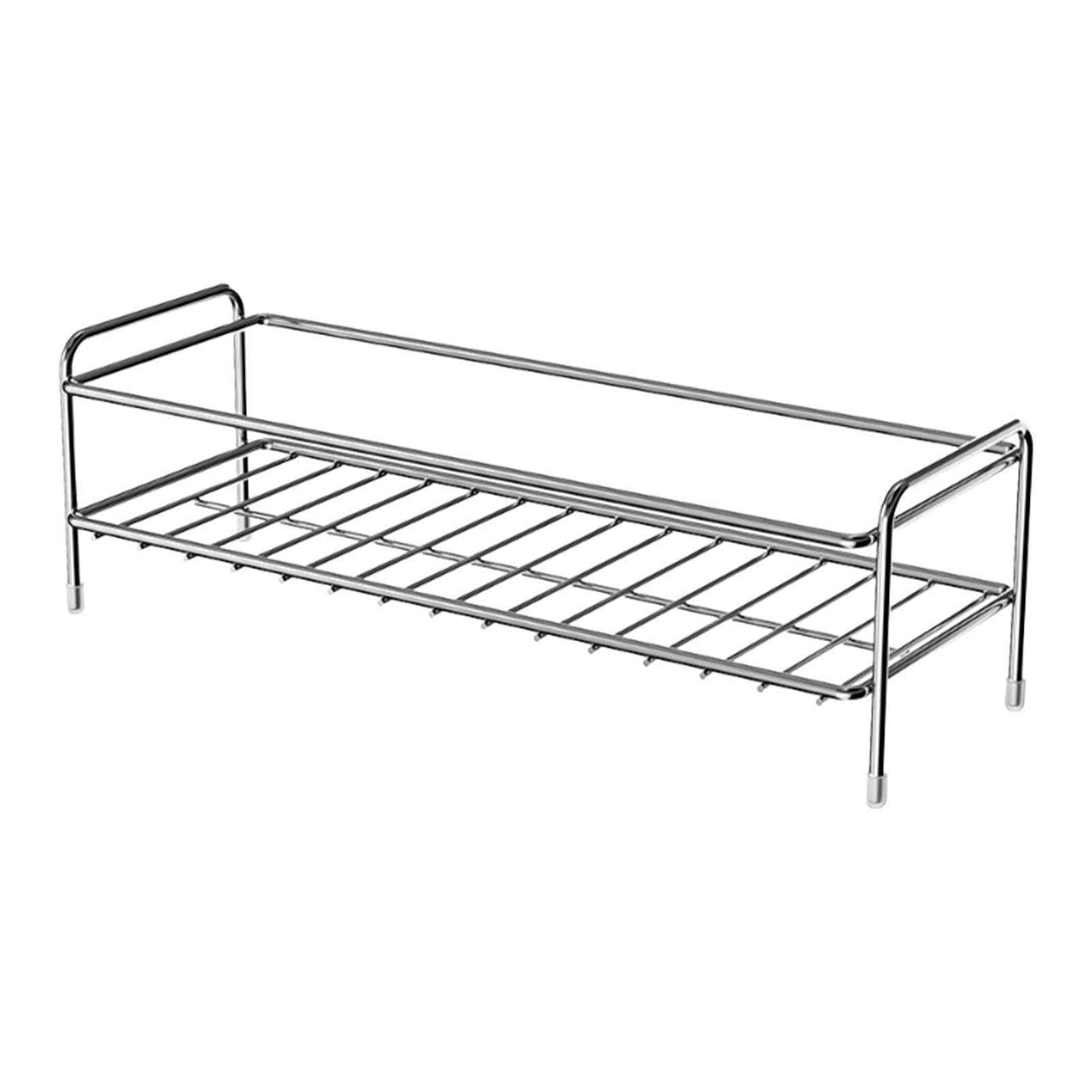 Support éponge cuisine égouttoir inox organisateur savon brosse torchon