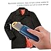 FRCOLOR Portable Double-Sided Lint Brush for Pet Hair Removal Electrostatic Hair Remover for Clothes and Fabrics Compact and Lightweight Design for Home and Travel Use