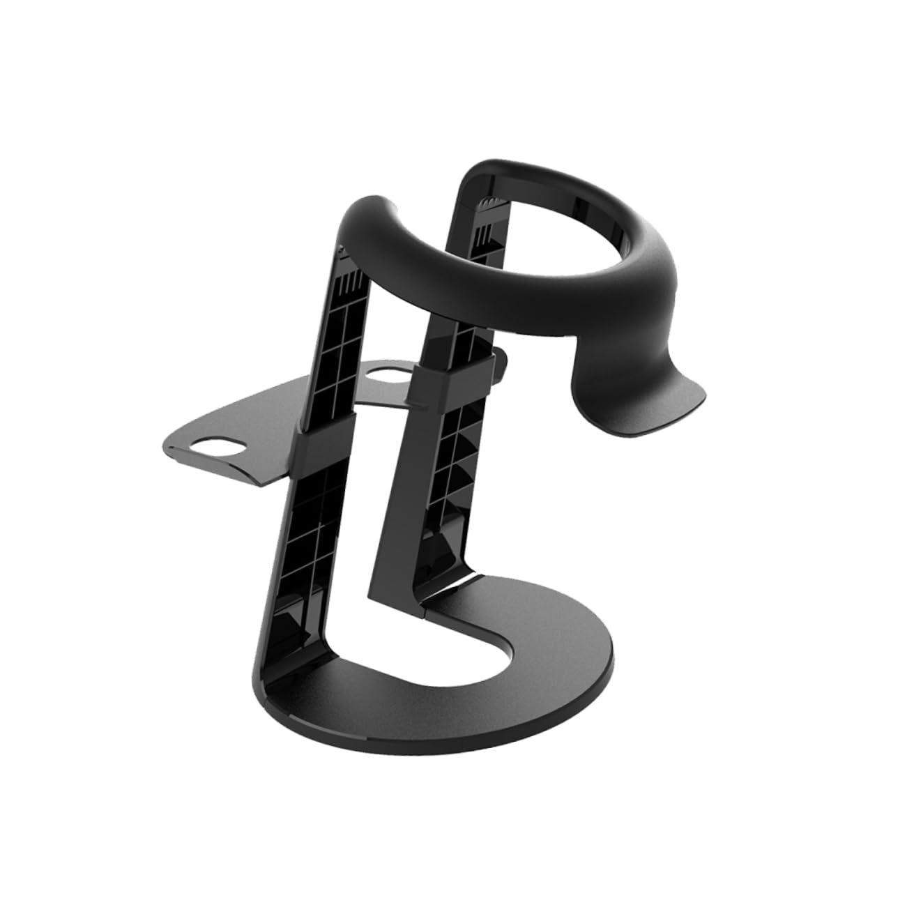 Soporte para Auriculares de Realidad Virtual Desmontable de Plástico Negro | Accesorio para Gafas Vr, Organización del Espacio, Fácil de Llevar, Montaje Extraíble, Color Negro