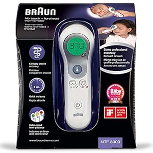 Braun No Touch + forehead thermometer, NTF3000