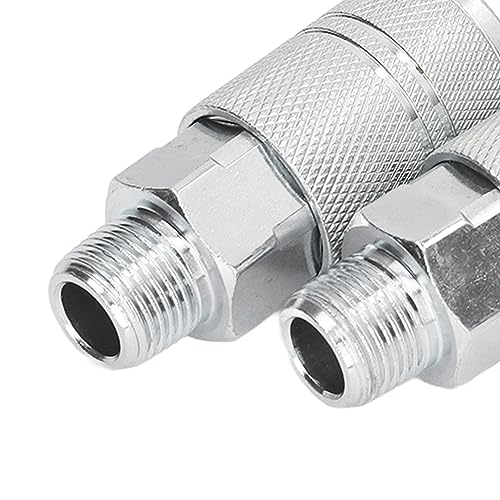 Conjunto De Acessórios De Conexão Rápida Industrial, 2 Conexões Externas E 2 Plugues Externos Para C