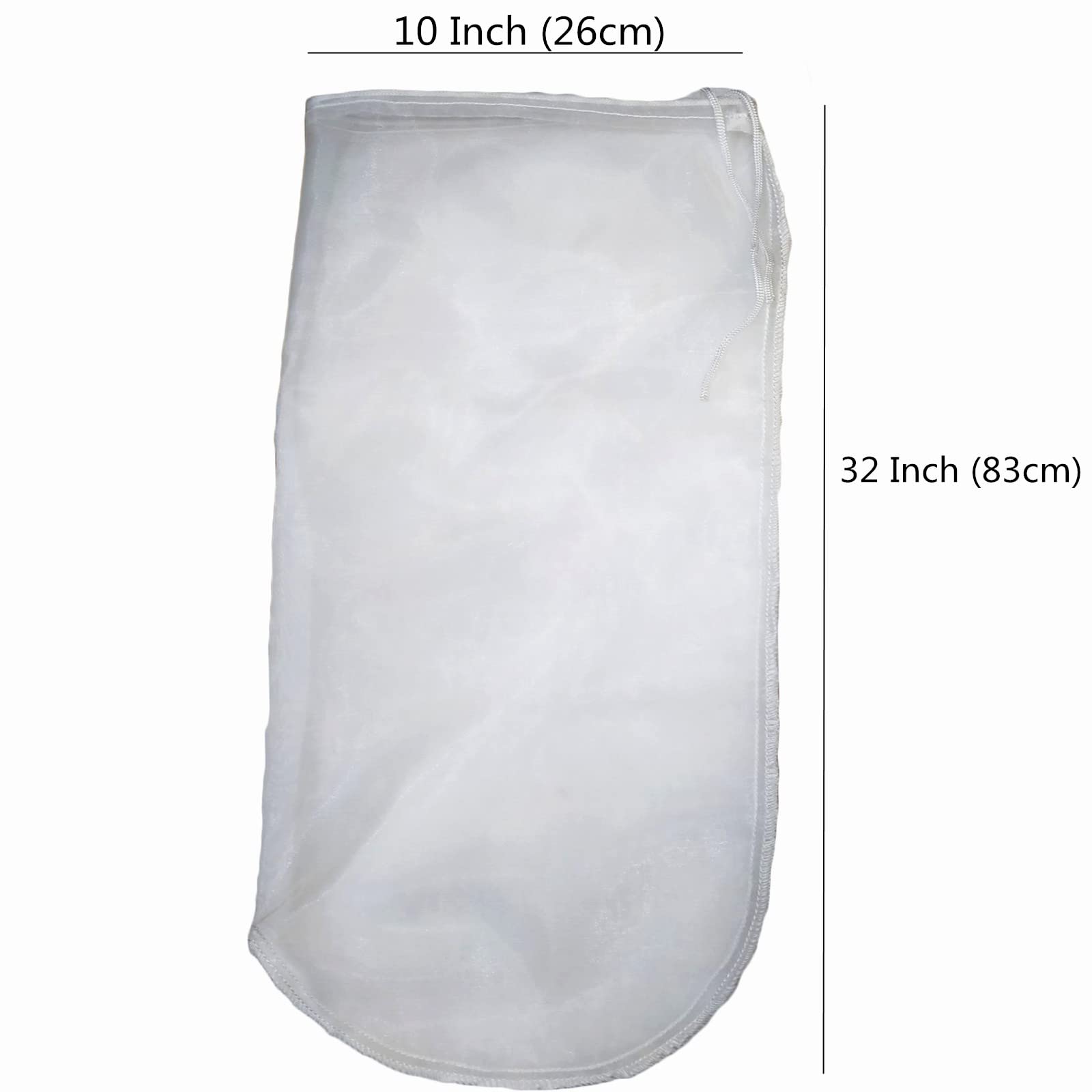 Bolsas de filtro de nylon de malla grande 800 micras 10x32 pulgadas
