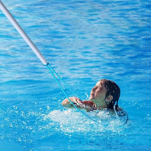 Perche de sauvetage télescopique pour prévenir la noyade en piscine