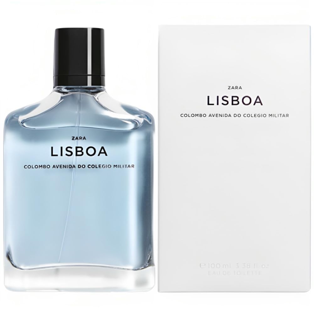 Zara Lisboa Cologne for Men EDT Eau De Toilette 100 ML 3.4 FL OZ