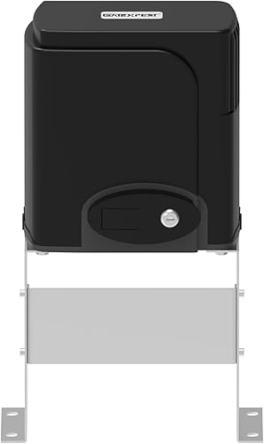 Miniatura 6 de GATEXPERT Kit de operador de puerta corredera automática para puerta de entrada, kit de herramientas de apertura de puerta de seguridad con dos