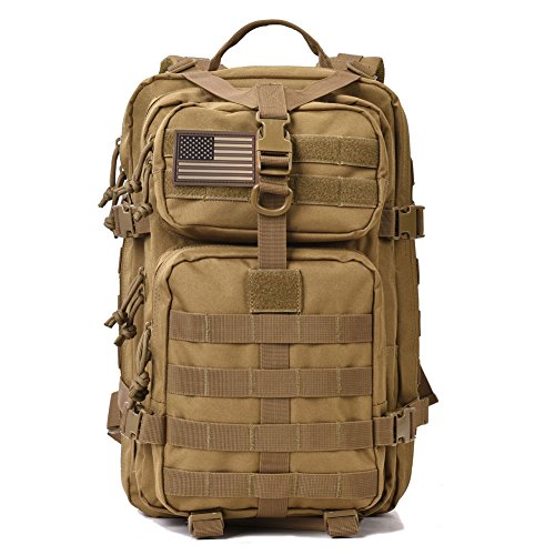 Reebow Gear Military Tactical Backpack 3 Day Assault Pack Army Molle Bag Backpacks Rucksack 35L #TOP7