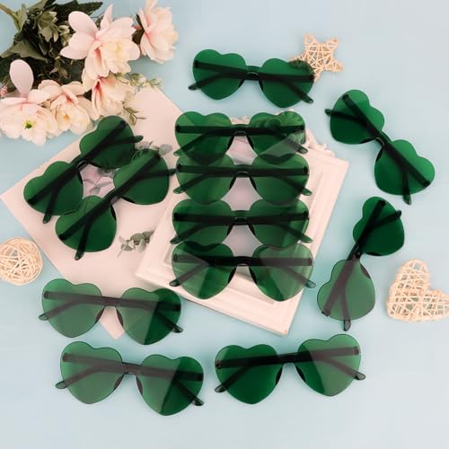 Image of Heart Sunglasses 12 /18 /24 Pcs Heart Shaped Glasses for Women Cute Funny Party Glasses Party Favors Accessories
